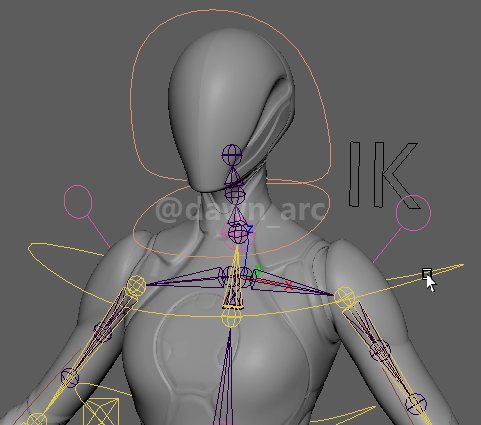 [Maya]Rigging 17 - Clavicles & Fingers